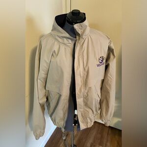 Vintage Devon & Jones Mens WELLNESS Zip Up Jacket Size L